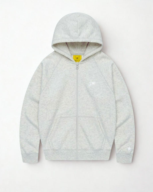 Protect London – Wine Day Grey Zip Hoodie