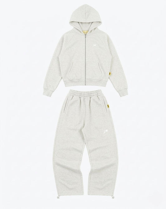 Protect London – Grey Melange Brudda Tracksuit