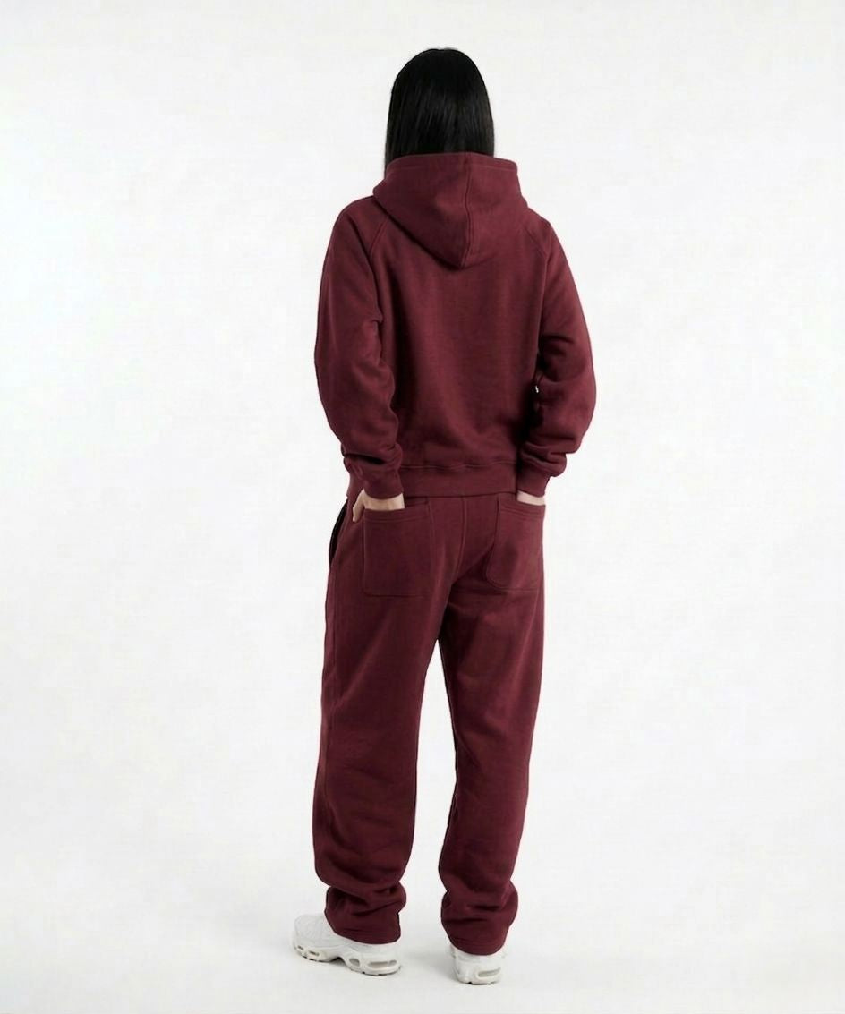 Protect Brudda Baggy Sweatpants – Burgundy Day2Day Sweats