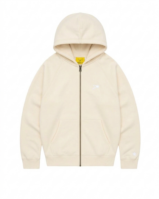 Protect London – Wine Day Cream Zip Hoodie