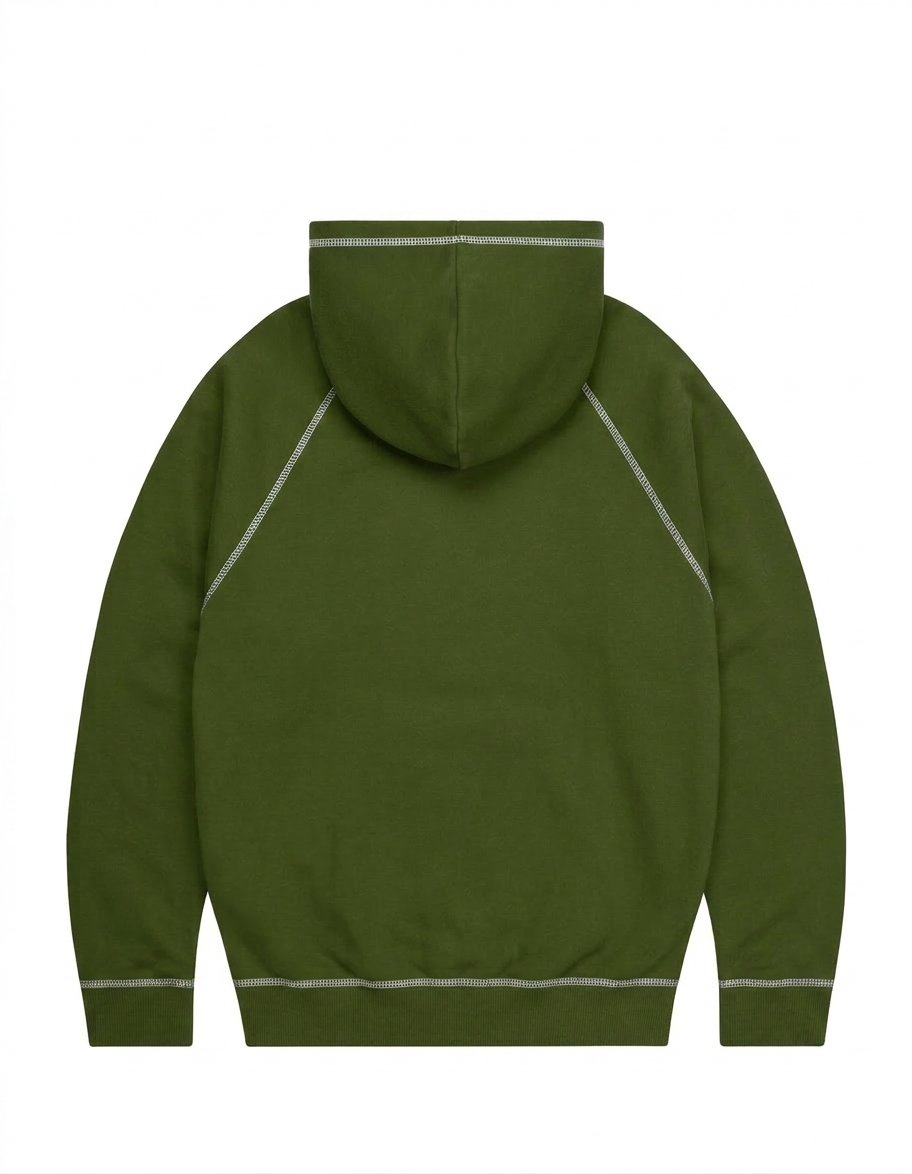 Protect London – Olive Green Brudda Zip Hoodie