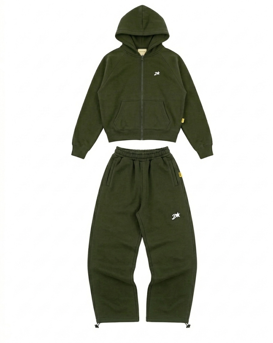 Protect London – Olive Green Brudda Tracksuit