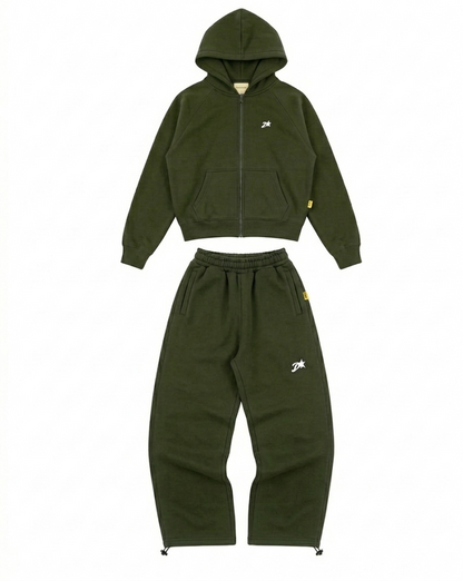 Protect London – Olive Green Brudda Tracksuit